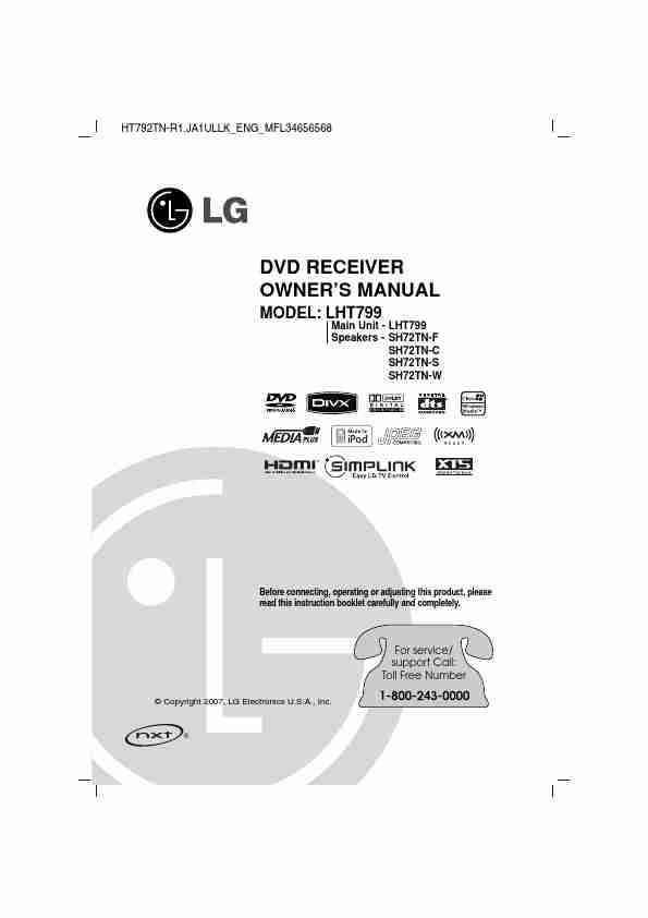 LG Electronics DVD Recorder LHT799-page_pdf